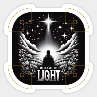 New Year: In Search of Light Sticker